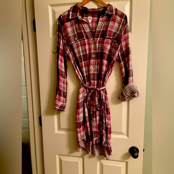 Really cute, super soft plaid dress - Picture 1 of 3